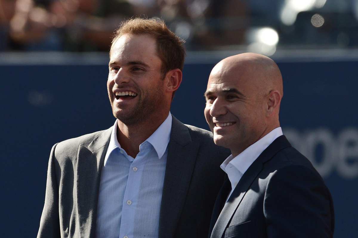 Andy Roddick Andre Agassi 