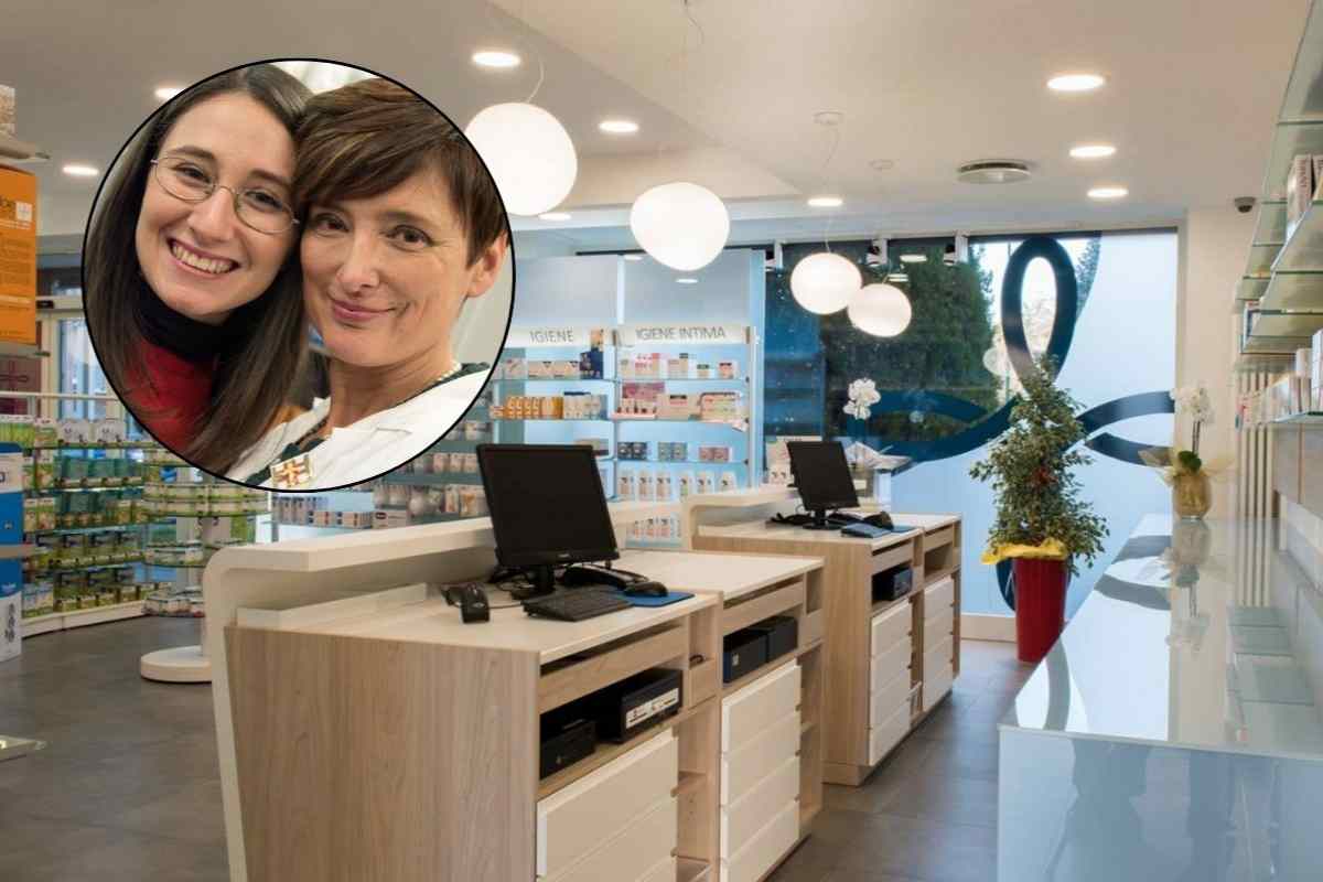 La farmacia San Giovanni di Torino e la foto postata su Facebook