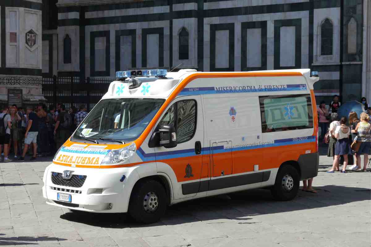 Ambulanza a Firenze